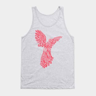 Gallito #red #version by #Bizzartino Tank Top